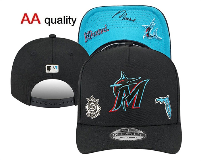 Miami Marlins 2026 Stitched Snapback Hats 001